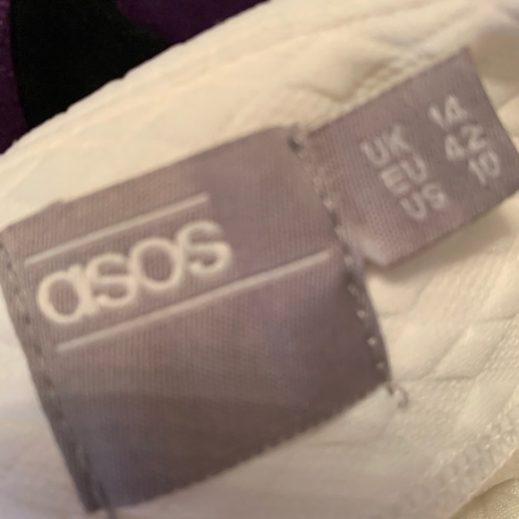 BEAUTIFUL ASOS ALL WHITE PENCIL DRESS - Picture 5 of 9